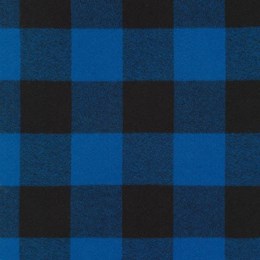 Blue Check Mammoth Flannel by Robert Kaufman