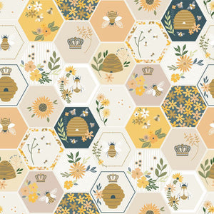 The Garden Latice in Multi for Bees Knees by Dear Stella Fabrics