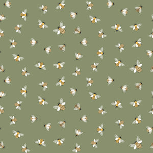 Buzzed in Ivy for Bees Knees by Dear Stella Fabrics