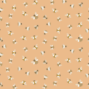 Buzzed in Nougat for Bees Knees by Dear Stella Fabrics