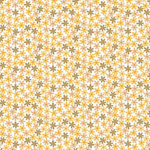 Floret in White for Bees Knees by Dear Stella Fabrics