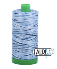 Aurifil Cotton Thread — Colour 4669 Stonewash Variegated