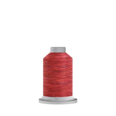 Glide Variegated Affinity Thread 1100 yard mini spool - Cardinal - 60145