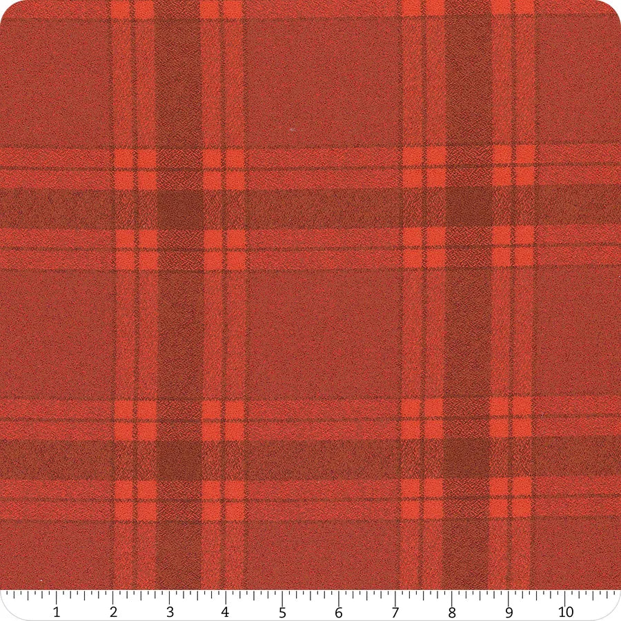 Red Plaid in Mammoth Flannel Wide - 59"