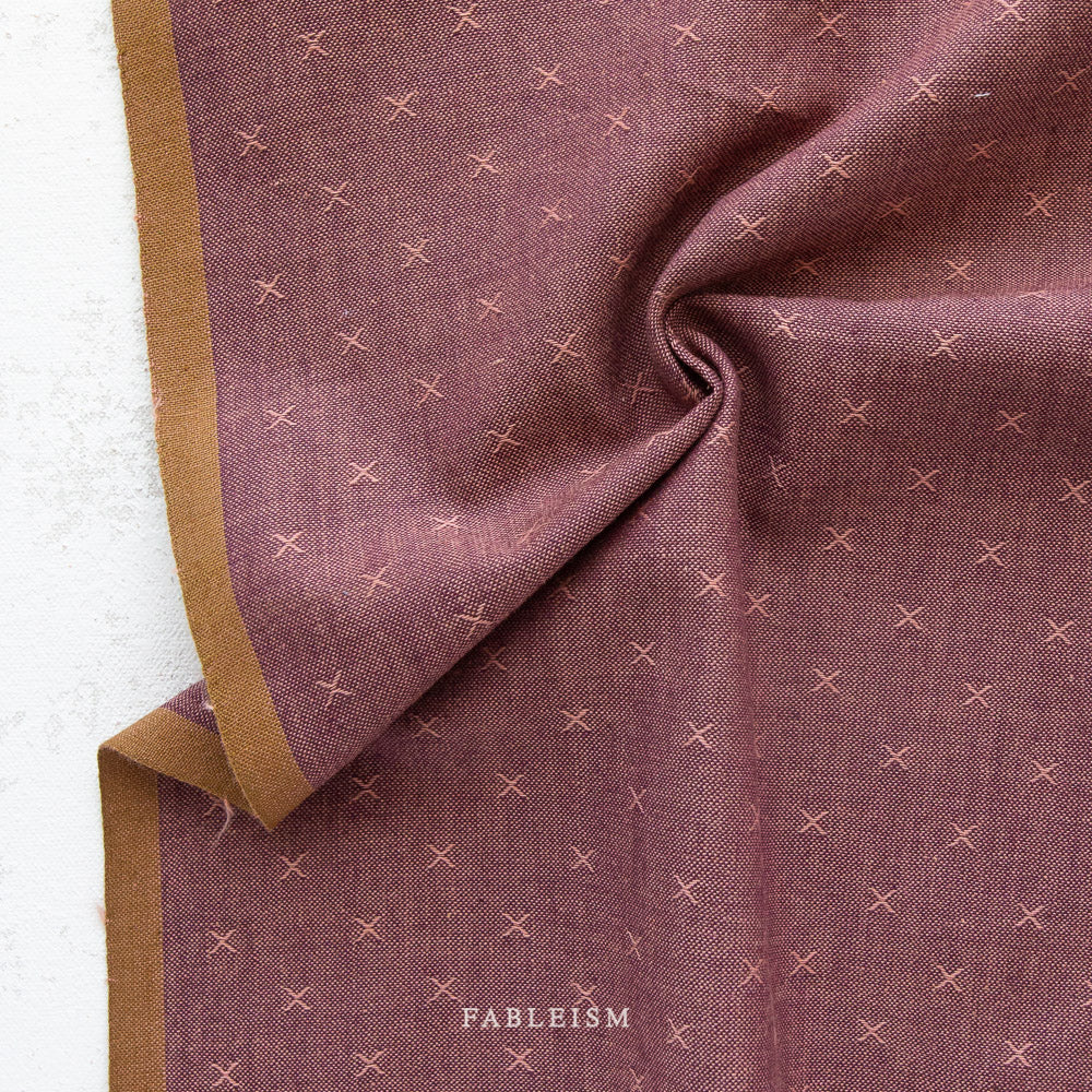 Mulberry, for Sprout Wovens for Fableism Fabric