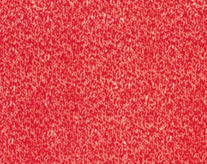 REMNANT - FLANNEL - Funky Monkey Texture in Red - 18" x 42"