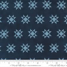 Starlight Gatherings in Navy by Primitive Gatherings for Moda Fabrics