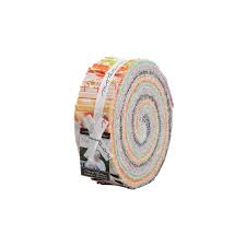 Jelly Roll - 1 1/2in Strips, Fine and Sunny HoneyBuns for Moda Fabrics