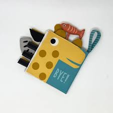 Noah's Ark Fabric Animal Book - By Stacy Est Hsu or Moda Fabrics