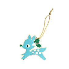 Little Deer Enamel Ornament Sarah Watts for Ruby Star Society