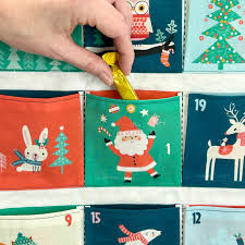 Wonderful Christmas Time Advent for Dashwood Fabrics