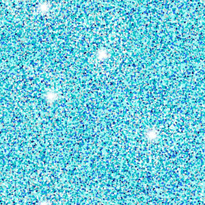 Blue Glitter With Silver Metallic for Disco by Lewis and Irene Fabrics