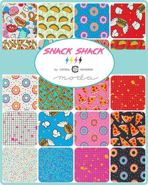 Snack Shack Fat Quarter Bundle - By Crystal Manning for Moda Fabrics