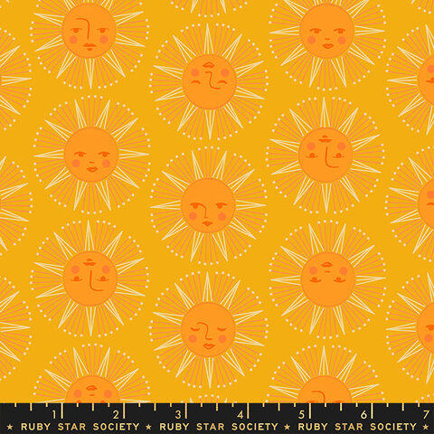 Sundream in Buttercup from Rise and Shine by Melody Miller of Ruby Star Society for Moda Fabrics