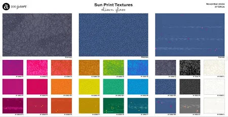 SUN PRINT TEXTURES - Layer Cake for Alison Glass for Andover Fabrics