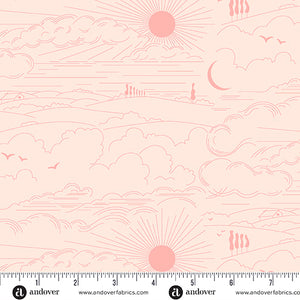 Dwell in Blush from Soliloquy by Alison Glass for Andover Fabrics