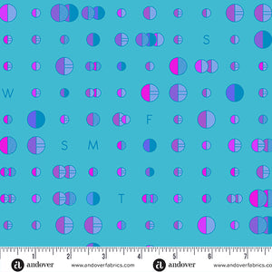 Data in Lagoon from Soliloquy by Alison Glass for Andover Fabrics