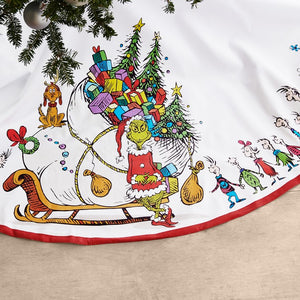 How the Grinch Stole Christmas Tree Skirt Panel