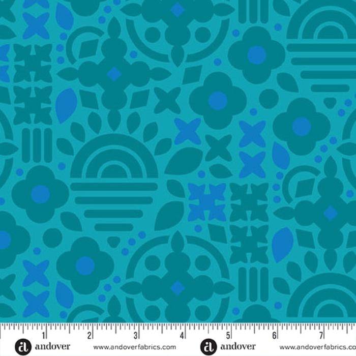 This & That in Hummingbird for Sun Print 2025 by Alison Glass for Andover Fabrics