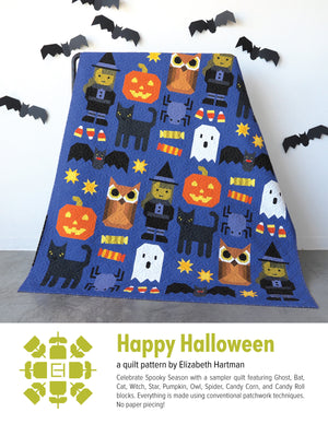 Elizabeth Hartman - Happy Halloween Quilt Pattern