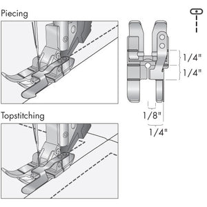 1/4" Right Guide Foot for IDT™ System