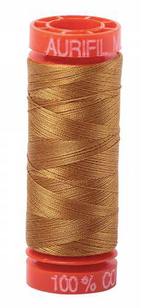 Aurifil Cotton Thread - Colour 2975 Brass